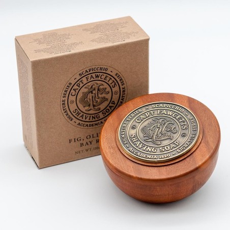 Scapicchio's Fig, Olive and Bay Rum Shaving Soap